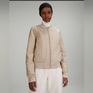 Lululemon Non-Stop Cotton Bomber Jacket size 6
